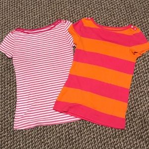 Two t-shirts. Old Navy size medium